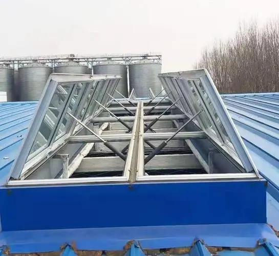 镇江市薄型通风气楼圆拱侧开式天窗 - 价格